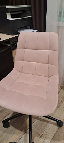 Компьютерное кресло Честер латте / черный фото покупателя 41