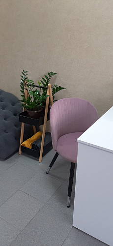 Стул на металлокаркасе Gabi 1 light purple / black фото покупателя 38