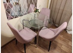 Стул на металлокаркасе Kora white фото покупателя 168