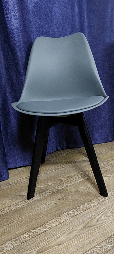 Деревянный стул Bonuss black / black фото покупателя 38