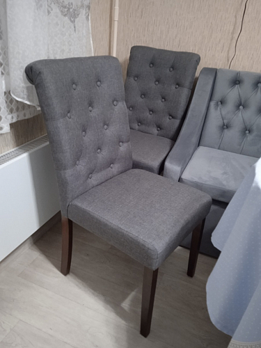 Стул Amelia white / fabric cream фото покупателя 13