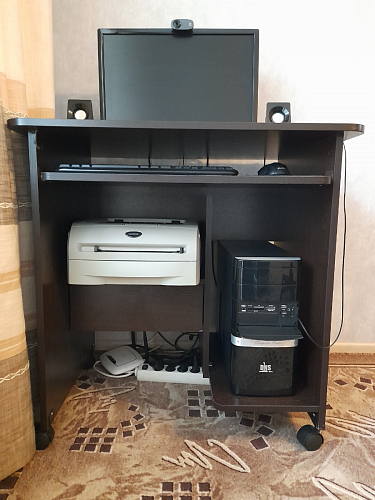 Компьютерный стол КСТ-10.1 белый фото покупателя 6