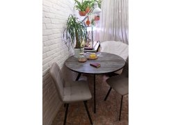 Стул на металлокаркасе Чилли черный фото покупателя 213