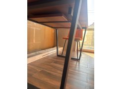 Стол Лота Лофт 140 25 мм черный матовый / бетон фото покупателя 723