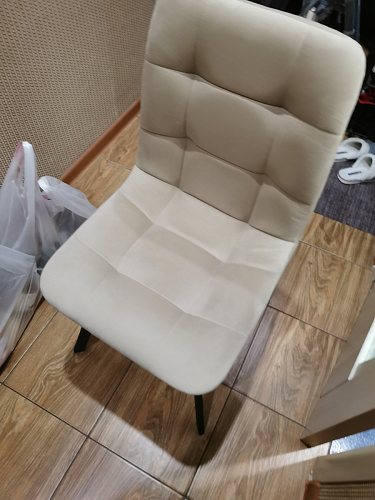 Стул на металлокаркасе Чилли черный / зеленый фото покупателя 1247