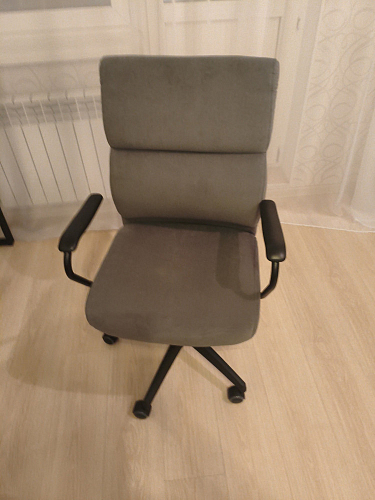 Компьютерное кресло Benefit/Бенефит флок бежевый 7 фото покупателя 50