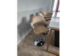 Барный стул 5019-LM Charly коричневый / хром фото покупателя 1