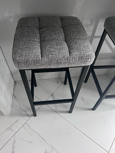 Барный стул Лофт катания лаванда / белый матовый фото покупателя 98