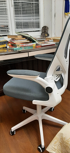 Компьютерное кресло Konfi pink / white фото покупателя 50