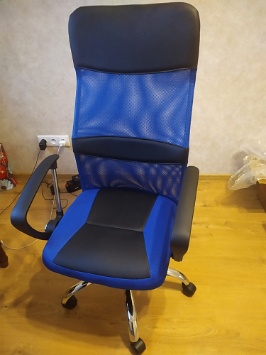 Компьютерное кресло Arano синее фото покупателя 53