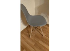 Пластиковый стул Eames PC-015 серо-голубой / дерево фото покупателя 273