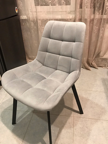 Стул на металлокаркасе Челси бирюзовый / черный фото покупателя 234