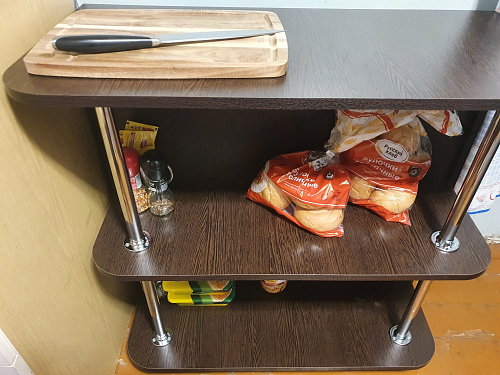 Стол-книжка с полками венге фото покупателя 11