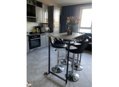 Барная стойка Дилан Лофт 120х40х90 бетон светлый фото покупателя 106