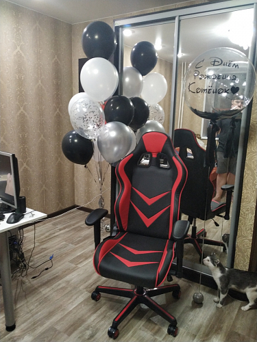 Компьютерное кресло Racer черное / красное фото покупателя 2