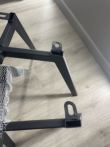 Стул на металлокаркасе Чилли черный / зеленый фото покупателя 914