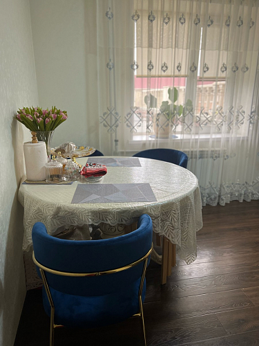 Стул на металлокаркасе Kamelia зеленый / золото фото покупателя 25