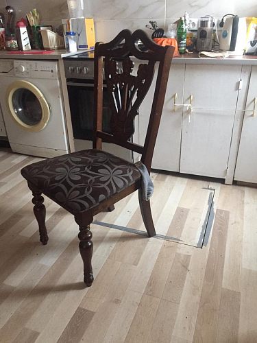 Кресло Mengen cappuccino / brown dot фото покупателя 1