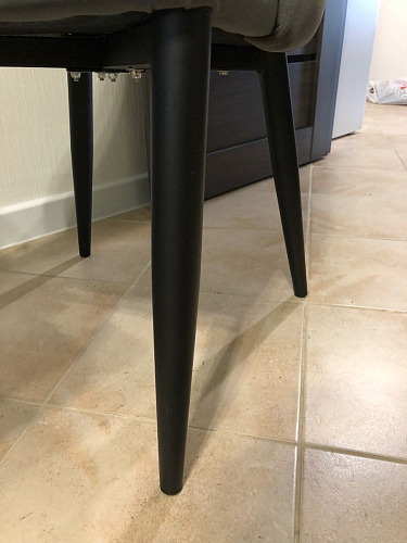 Стул на металлокаркасе Kora beige / black фото покупателя 72