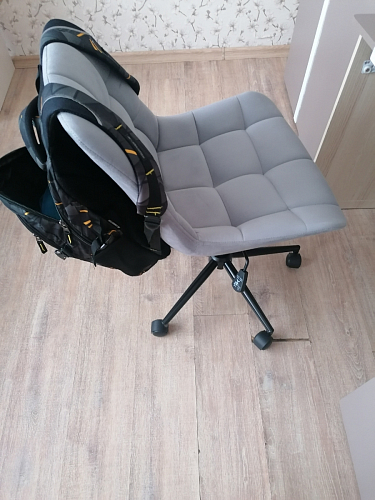 Компьютерное кресло Честер зеленый / черный фото покупателя 19