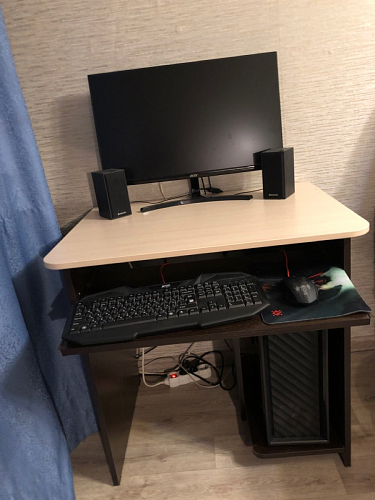 Компьютерный стол КСТ-21.1 белый фото покупателя 9