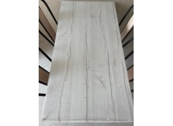 Деревянный стол Барон О 180 х 90 белая пленка шагрень / черный фото покупателя 36