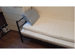 Односпальная кровать Фади 80х200 черная фото покупателя 1467