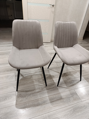 Комплект стульев Седа К 2 шт латте / черный фото покупателя 314