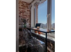 Полубарный стул Igloo серый / прозрачный фото покупателя 1