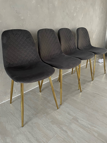 Стул на металлокаркасе Dabl wine red фото покупателя 99