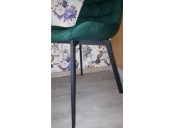 Стул на металлокаркасе Челси белый / латте фото покупателя 146