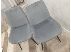 Стул на металлокаркасе Вейв П темно-серый / черный фото покупателя 359