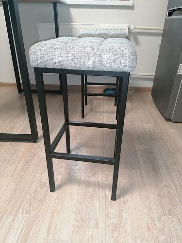 Барный стул Лофт катания минт / белый матовый фото покупателя 140