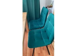 Стул на металлокаркасе Чилли горчичный / белый фото покупателя 155