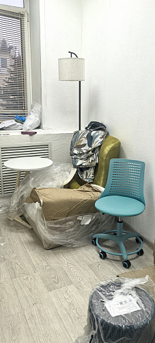 Компьютерное кресло Kiddy ткань серый фото покупателя 40