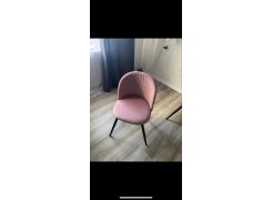 Стул на металлокаркасе Gabi 1 light purple / black фото покупателя 699