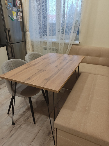 Стул на металлокаркасе Gabi-1 wine red / black фото покупателя 176