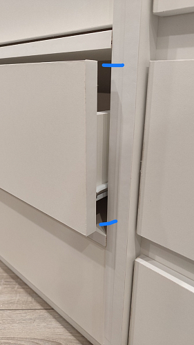 Комод Айден КМ06-400 белый фото покупателя 24