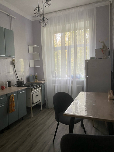 Деревянный стол Тринити Лофт 140х80 дуб крафт золотой / белый матовый фото покупателя 199
