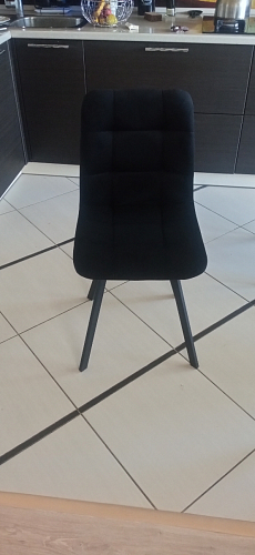 Комплект стульев Чилли 2 шт бежевый / черный фото покупателя 335