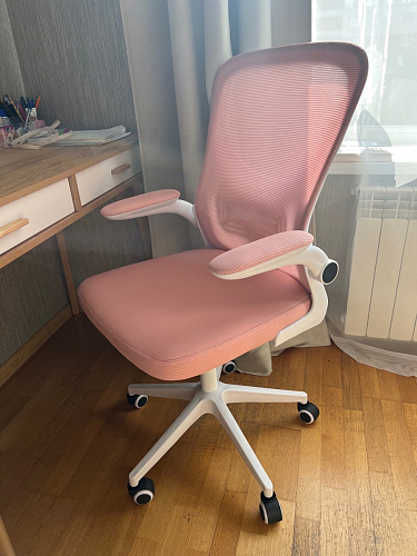 Компьютерное кресло Konfi light gray / blue / white фото покупателя 78