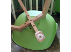 Деревянный стул Bonuss light gray / wood фото покупателя 88