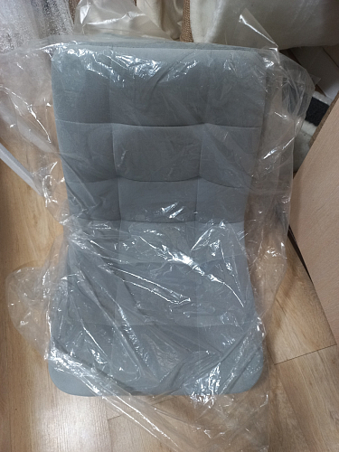 Комплект из "Стул на металлокаркасе Чилли розовый / черный каркас" 2 шт. фото покупателя 1345