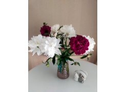 Стеклянный стол Tulip 90 black фото покупателя 22