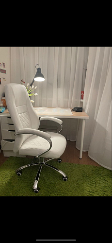 Компьютерное кресло Aragon белое фото покупателя 54