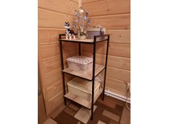 Стеллаж Таймон делано / черный фото покупателя 1