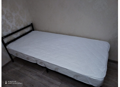 Односпальная кровать Фади 80х200 черная фото покупателя 972