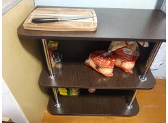 Стол-книжка с полками венге фото покупателя 12