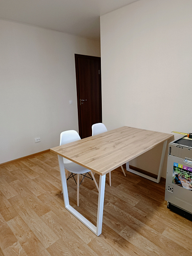 Стол раскладной Лота Лофт 120 25 мм юта / черный матовый фото покупателя 521