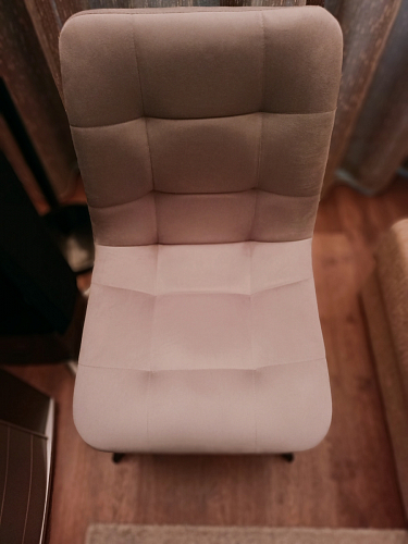 Стул на металлокаркасе Чилли зеленый / черный фото покупателя 836